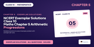 NCERT Exemplar Solutions Class 10 Maths Chapter 5