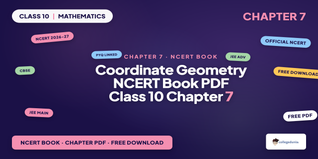 Class 10 Maths Chapter 7 NCERT Book PDF Download 2026-27