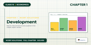 Development Class 10 NCERT Solutions Economics Chapter 1