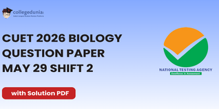 CUET 2026 Biology May 29 Shift 2 Question Paper- Download Answer Key and Solution PDF