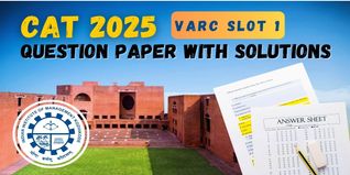 CAT 2025 Slot 1 Question Paper VARC: Download Question Paper PDF with Answer Key and Solutions