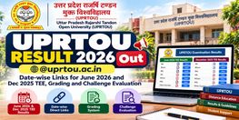 UPRTOU Result 2026 Released