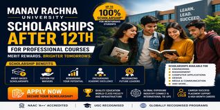 Manav Rachna University Scholarships After 12th for Professional Courses
