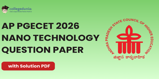 AP PGECET 2026 Nano Technology Question Paper: Download Answer Key with Solutions