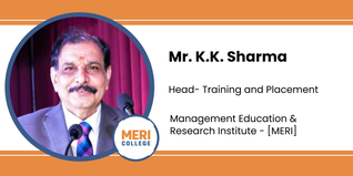 Management Education & Research Institute, Head- Training and Placement: Mr. K.K. Sharma Interview
