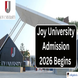 Joy University Admission 2026 Begins @joyuniversity.edu.in; Apply Now