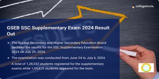 GSEB SSC Supplementary Exam 2024 Result 2024 Out @gseb.org, get Direct Link Here