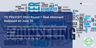TG POLYCET 2024 Counselling Round 1 Provisional Seat Allotment Out on June 30 @TGpolycet.nic.in, Know Steps to Check Seat Allotment