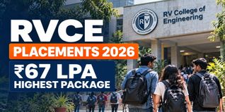 RVCE Placements 2026 Ongoing; Highest Package Reaches INR 67 LPA, BE Average Salary Stands at INR 16.86 LPA