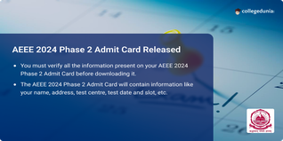 AEEE 2024 Phase 2 Admit Card Released @amrita.edu; Check Direct Link Here
