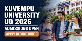 Kuvempu University Shimoga UG Admission 2026 Ongoing; Last Date June 5