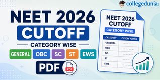 NEET 2026 Cutoff Category Wise General OBC SC ST EWS PDF