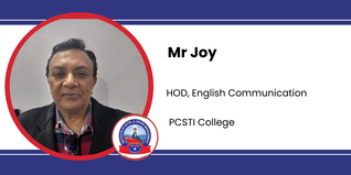 PCSTI College, HOD, English Communication: Mr Joy Interview