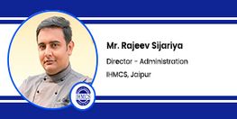 Interview Chef Gaurav Sharma Director Administration at IHMCS Jaipur