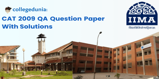 CAT 2009 QA Question Paper(Available) :Download Solutions with Answer Key