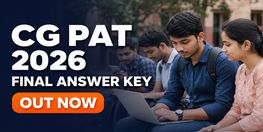 CG PAT 2026 Final Answer Key Official Portal