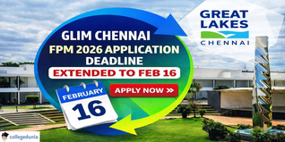 GLIM Chennai FPM Application Deadline Extended Again to February 16; Check Eligibility Here