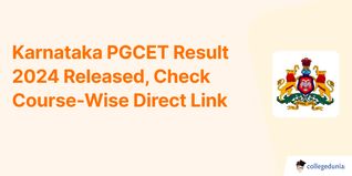 Karnataka PGCET Result 2024 Released, Check Course-Wise Direct Link