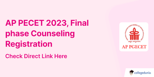 AP PECET 2023, Final phase Counseling Registration Begins Today i.e, October 30 @pecet-sche.aptonline.in; Check Direct Link Here