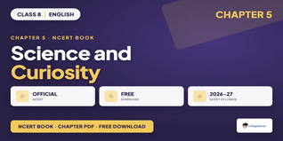Science and Curiosity Class 8 English NCERT Book PDF