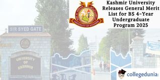 Kashmir University Releases Provisionally Selected Candidates List for BS 4-Year Undergraduate Program 2025; Check Now