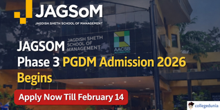JAGSOM Phase 3 PGDM Admission 2026 Begins; Apply Now Till February 14