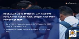 RBSE 2024 Class 10 Result: 93% Students Pass, Check Gender-wise, Subject-wise Pass Percentage Here