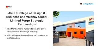 ARCH College of Design & Business and Vaibhav Global Limited Forge Strategic Partnerships to Foster Innovation and Talent Development