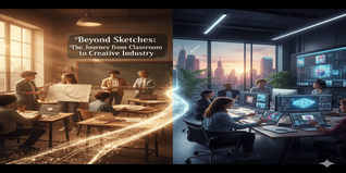 Creative Career Path Guide: The Journey from Art School to a Thriving Design Industry Job