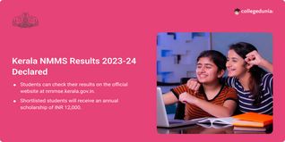 Kerala NMMS Result 2023-24 Out @nmmse.kerala.gov.in; Get Direct Link Here