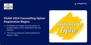 KEAM 2024 Counselling Option Registration Begins @cee.kerala.gov.in; Check Direct Link Here