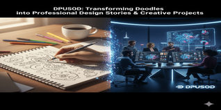 DPUSOD: Transforming Doodles into Professional Design Stories & Creative Projects