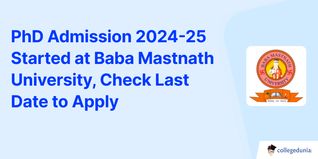 PhD Admission 2024-25 Started at Baba Mastnath University, Check Last Date to Apply