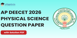 AP DEECET 2026 Physical Science Question Paper: Download Answer Key with Solutions PDF