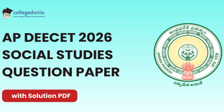 AP DEECET 2026 Social Studies Question Paper: Download Answer Key with Solutions PDF