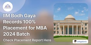 IIM Bodh Gaya Records 100% Placement for MBA 2024 Batch; Check Report Here