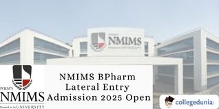 NMIMS BPharm Lateral Entry Admission 2025 Open; Apply by July 6