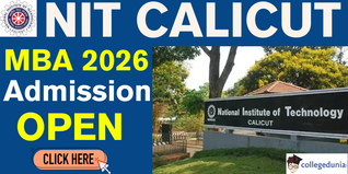 NIT Calicut Begins MBA Admission 2026–28 @nitc.ac.in; Apply Till March 30