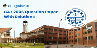 CAT 2006 Question Paper(Available):Download  Solutions with Answer Key