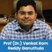 School of Management and Entrepreneurship (SME), IIT Jodhpur, Assistant Professor: Prof (Dr) Venkat Ram Reddy Ganuthula Interview