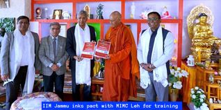 IIM Jammu Inks Pact with MIMC Leh for Training, Research Cooperation; Check Details Here