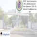 SVNIT Surat Announces Ph.D. Admissions for Even Semester 2024-25: Selected Candidates List Out