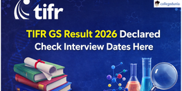 TIFR GS Result 2026 Declared