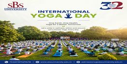 SBS University Celebrates International Yoga Day with NCC Cadets
