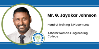 Ashoka Women's Engineering College, Head of Training & Placements: Mr. G. Jayakar Johnson Interview