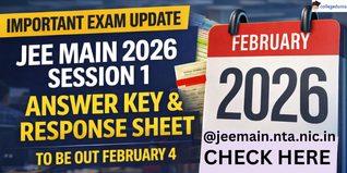 JEE Main 2026 Session 1 Answer Key & Response Sheet to Be Out on February 4; Check Objection Window Dates Here