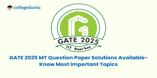 GATE 2025 MT Question Paper Available - Download Solution PDF with Answer Key