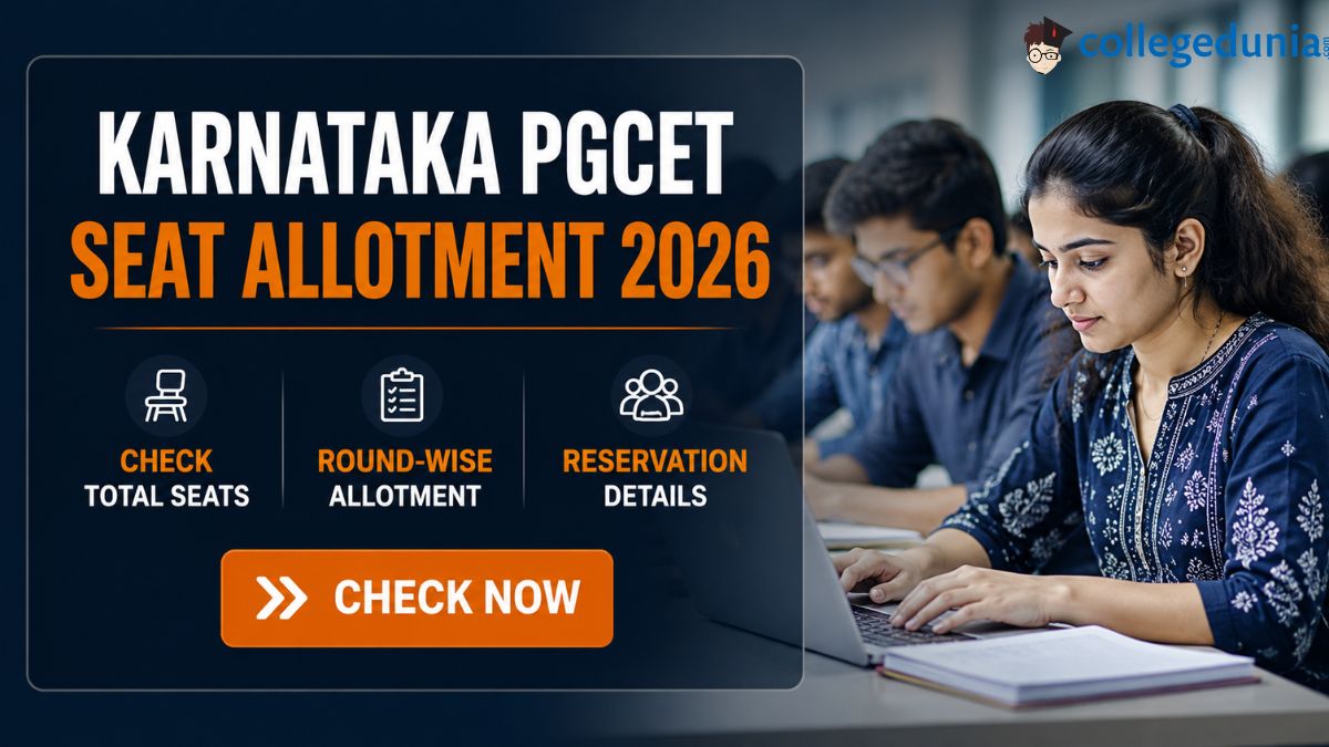 Karnataka PGCET Seat Allotment 2026