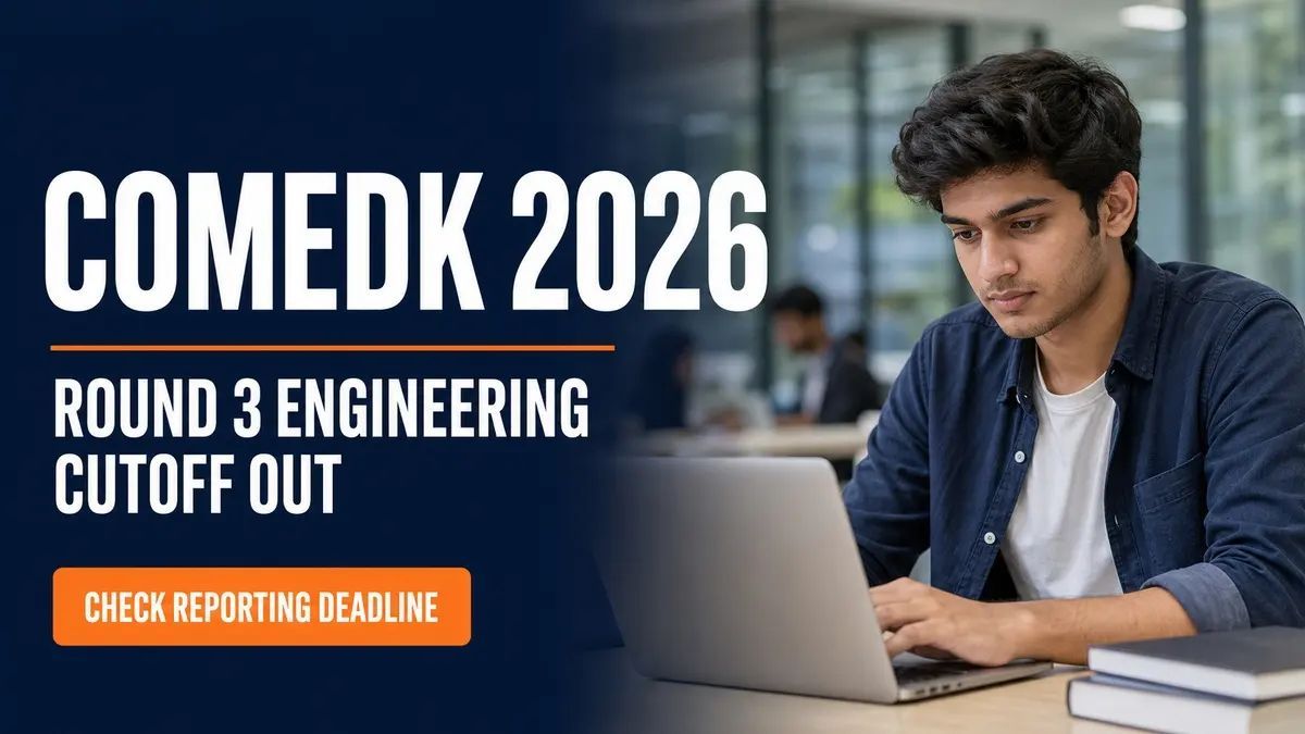 COMEDK 2026 Round 3 Engineering Cutoff Released