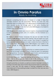 MBA/PGDM - Brochure
